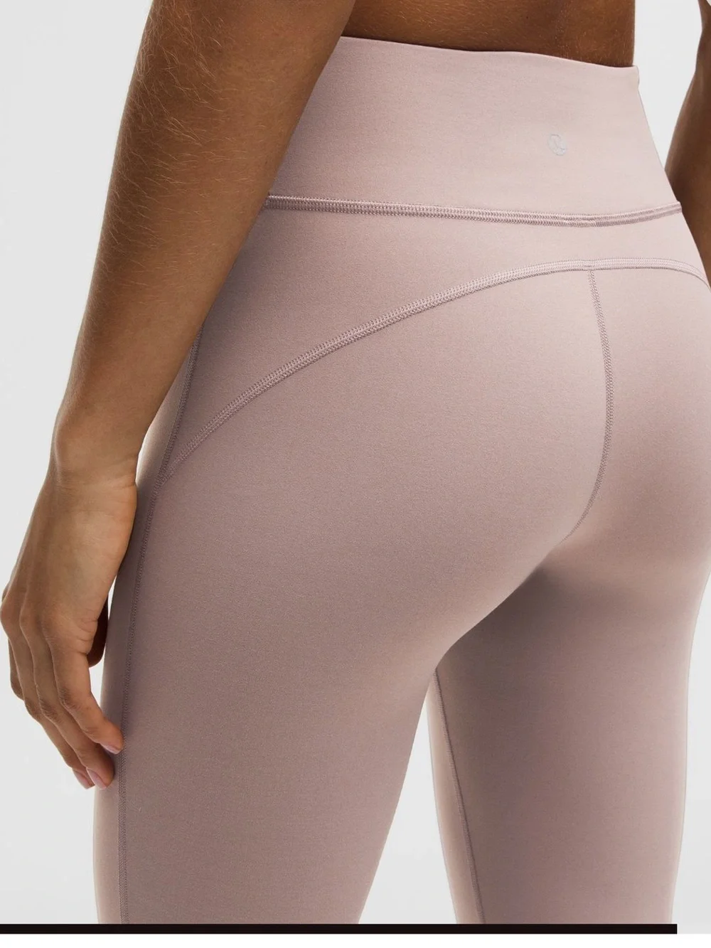 lululemon🍋Groove Nulu-HR Flare Pant Size 6 Ashen Rose NWT Regular Length - Picture 3 of 10